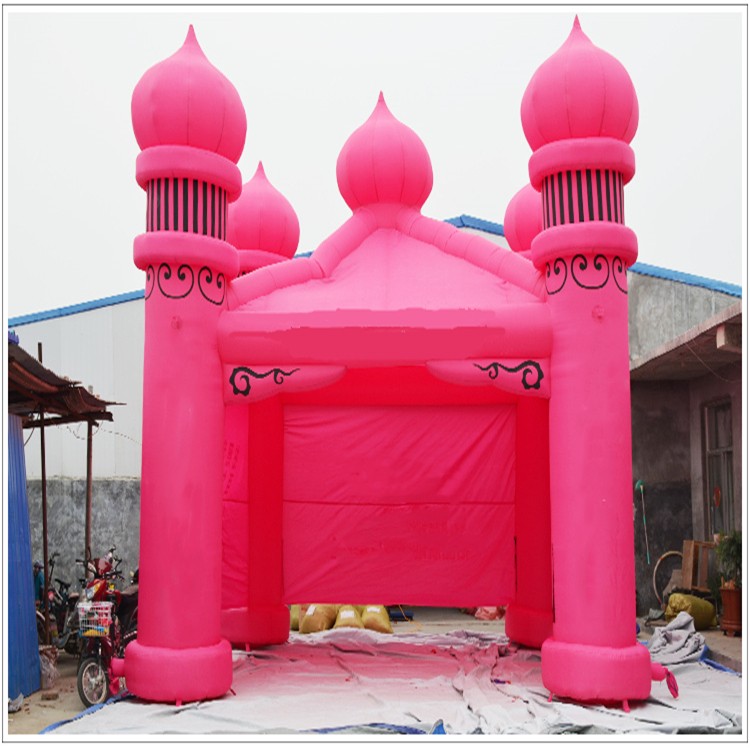 磁县粉色帐篷